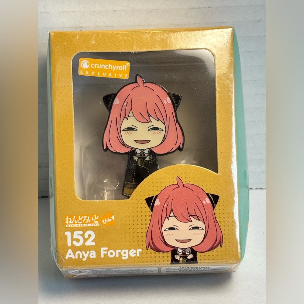 Nendoroid Anya Forger Spy x Family Goodsmile Enamel Pin - Rare, Sealed